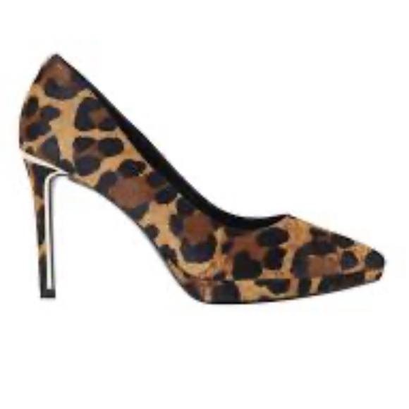 DKNY | Camel Leopard Lexi Pointy Toe Platform Pump - Picture 1 of 15
